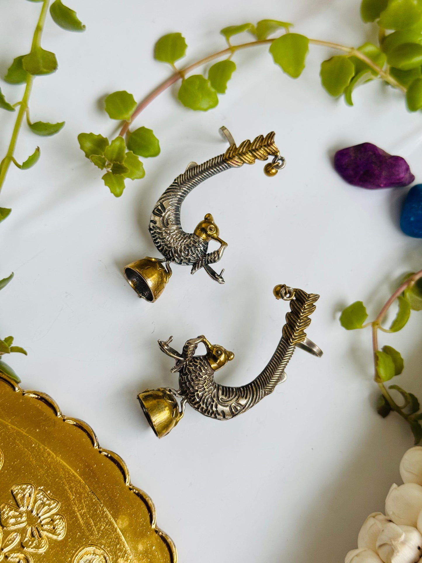 Earring silver replica