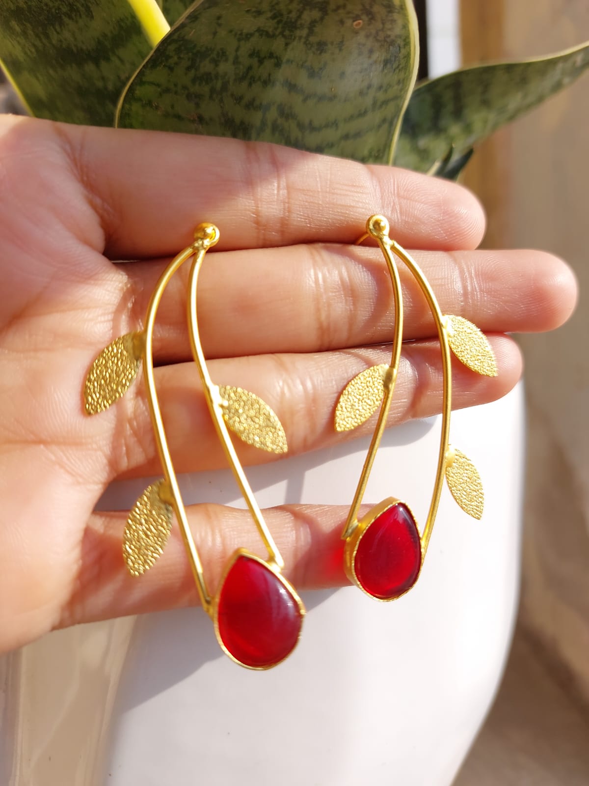 Brass EARRING