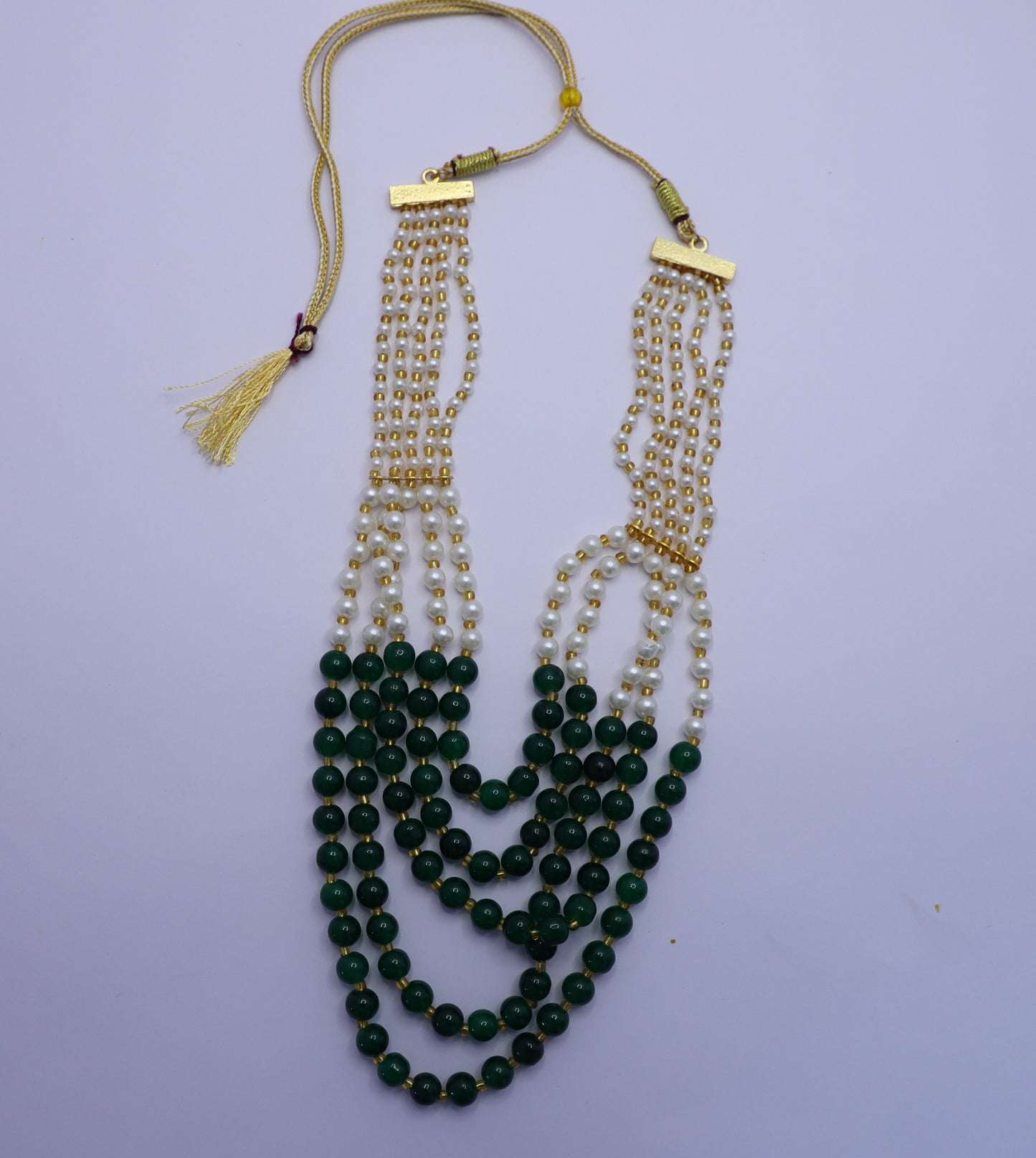 pearl mala green