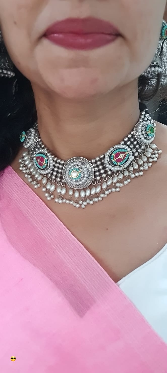 Choker Necklace SILVER REPLICA