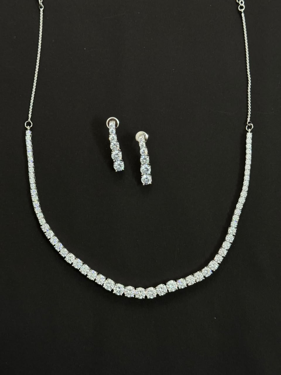 SILVER Statement Necklace