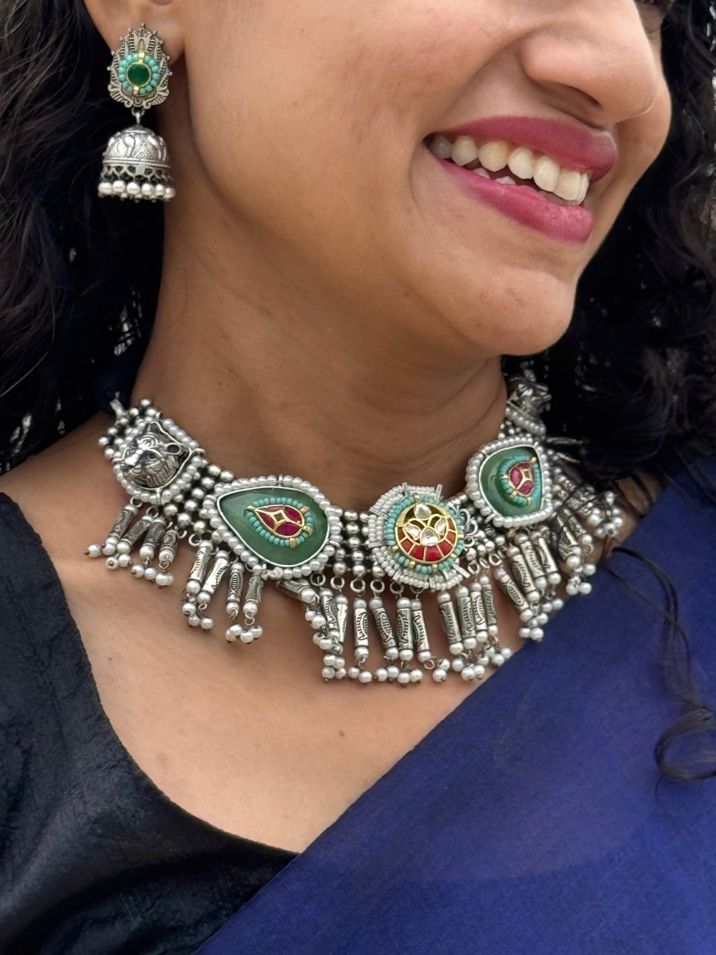 Choker Necklace SILVER REPLICA