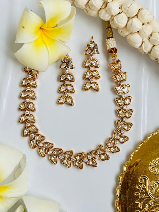 Polki  Necklace choker