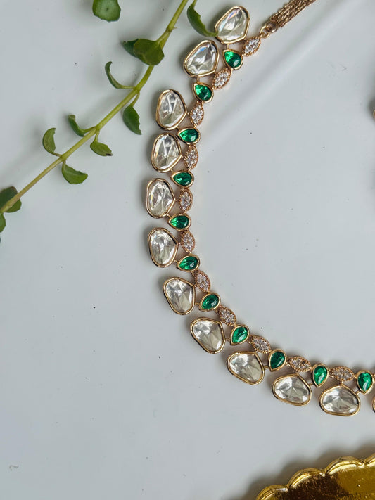 Polki  Necklace choker