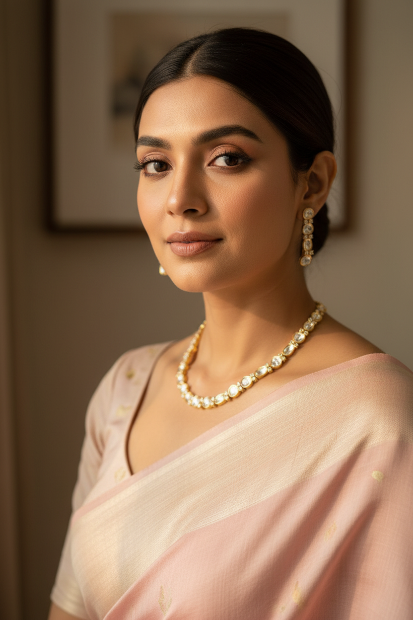 Uncut polki Necklace