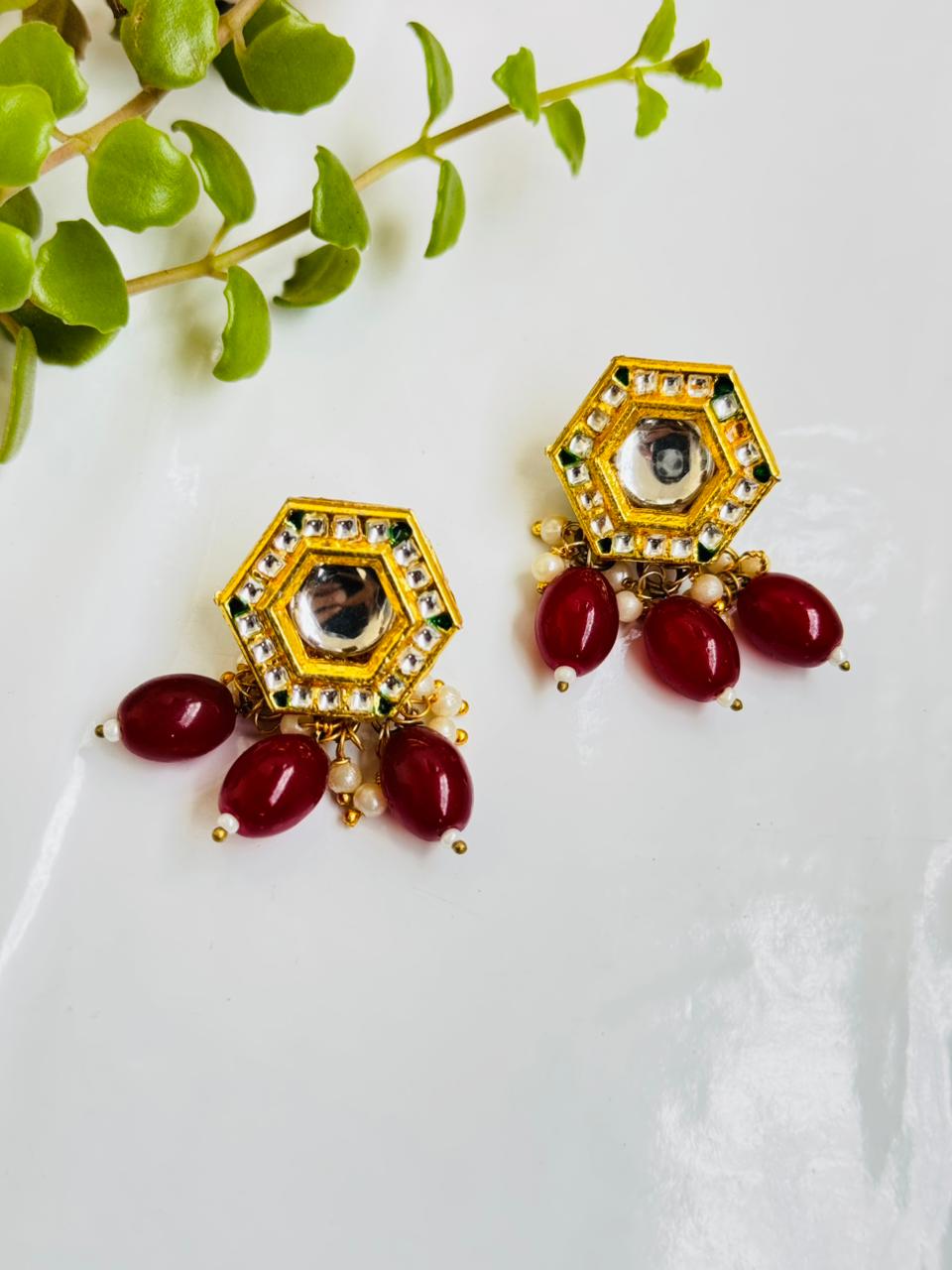 Earring kundan