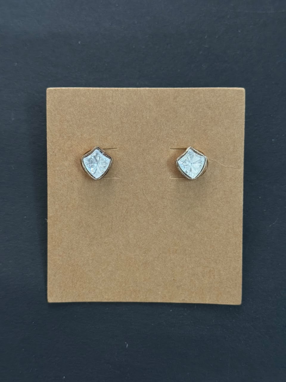 Solitaire Stud Earrings