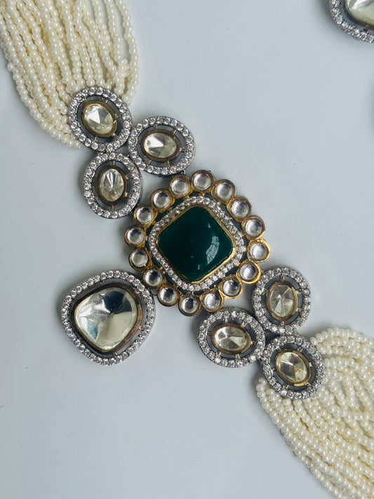 Polki  choker Necklace