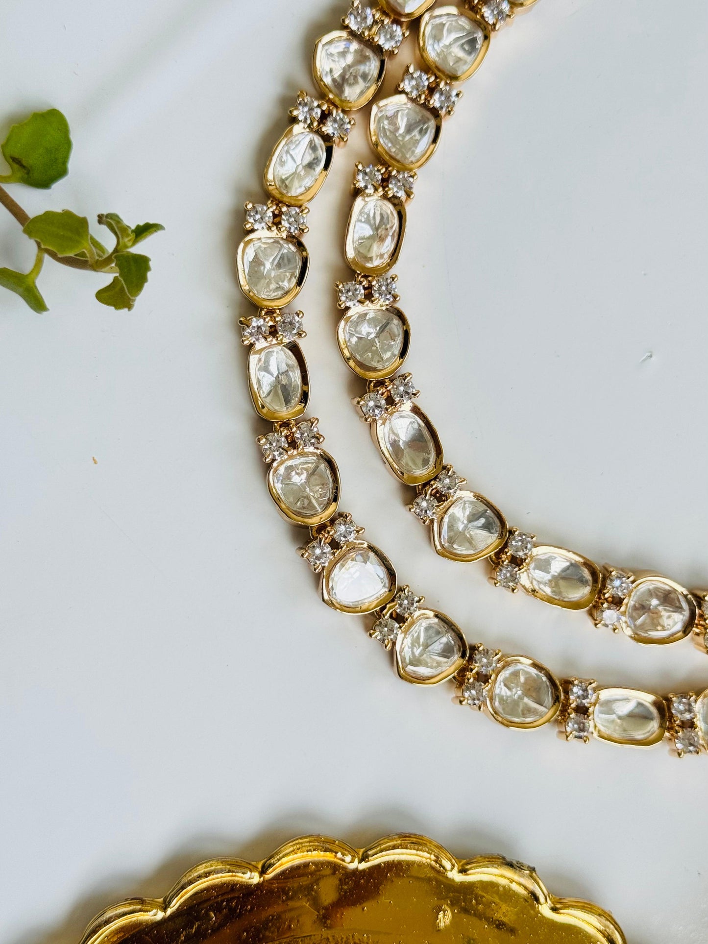 Uncut polki Necklace