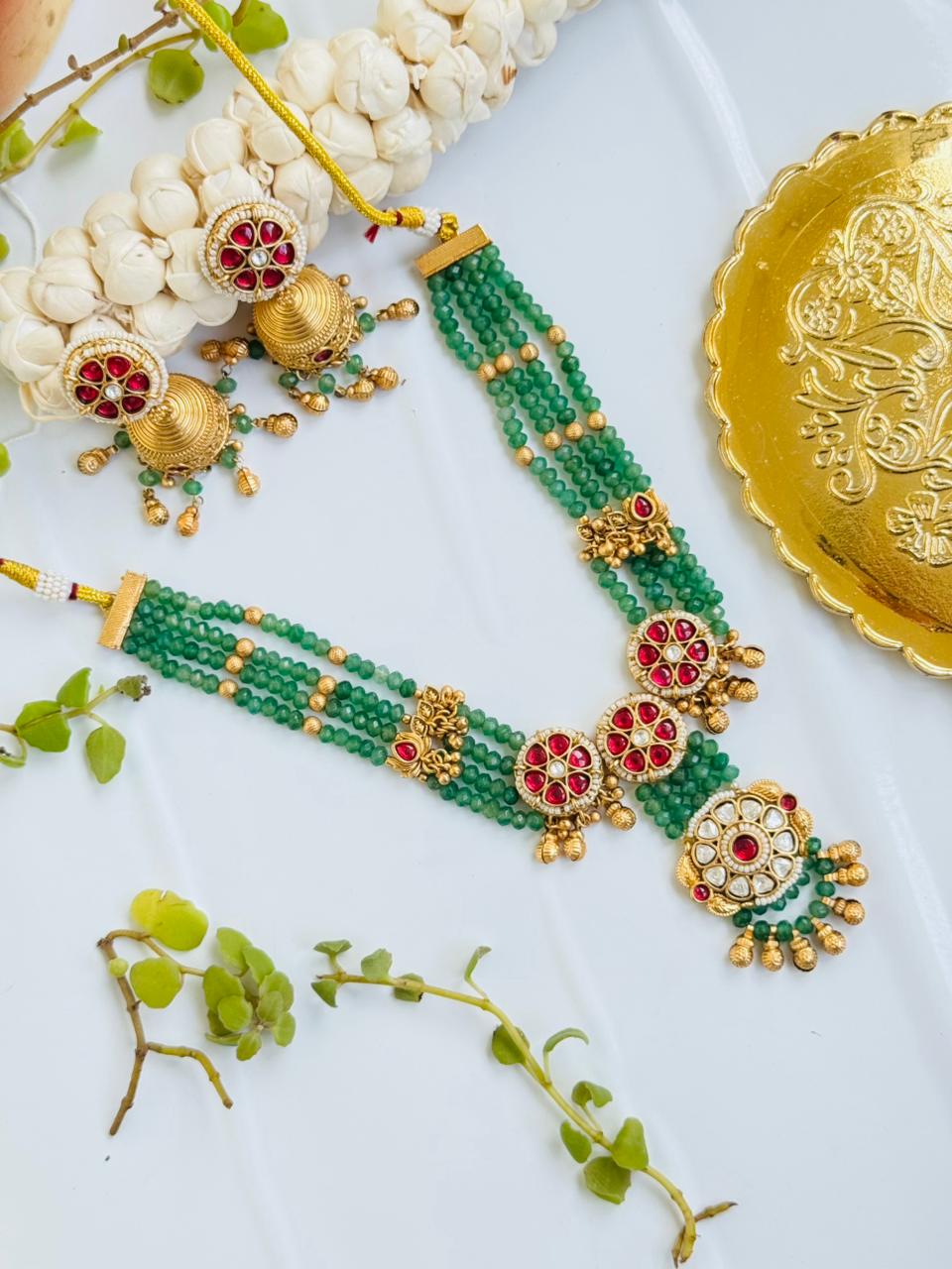 Uncut polki Necklace