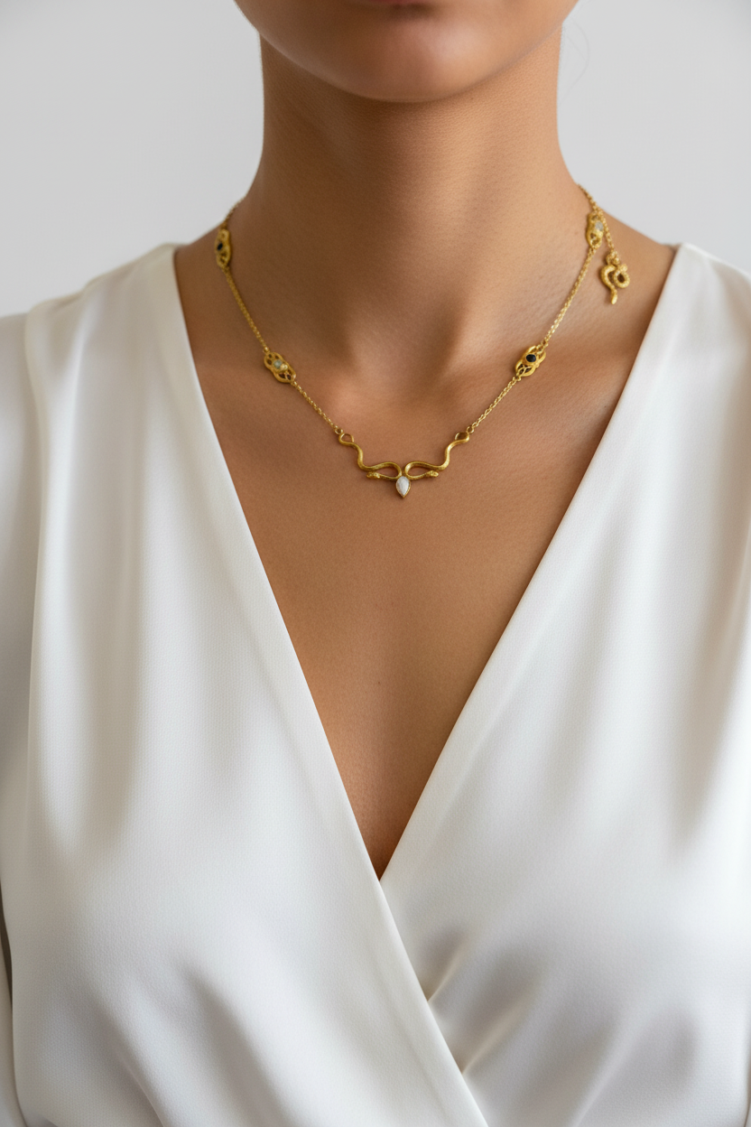 Serpentine Grace Necklace