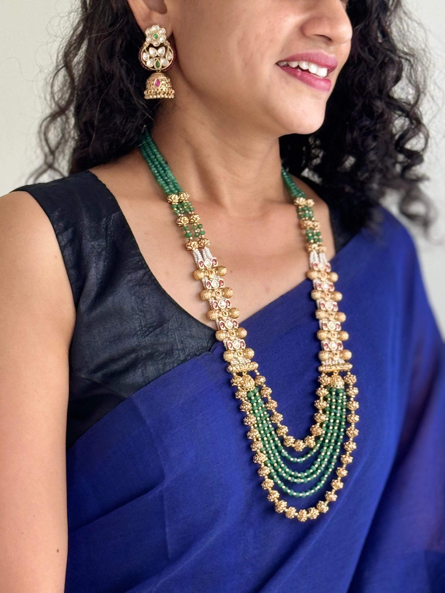 Green long  Necklace