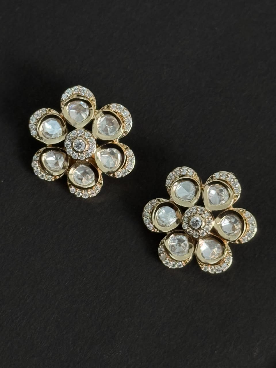 Floral Radiance Kundan Necklace Set