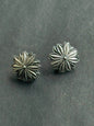 Lotus Bloom Oxidized Silver Studs