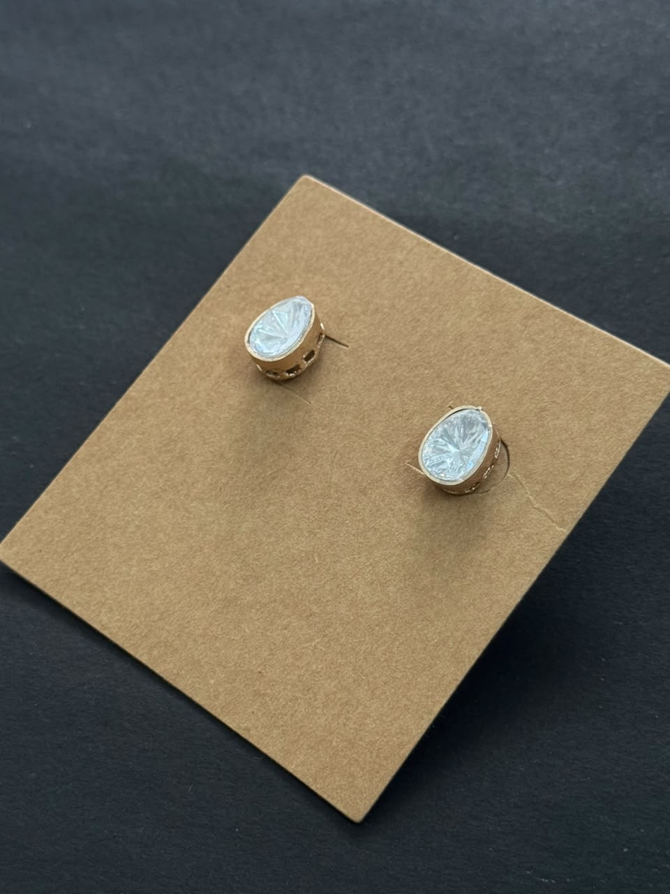 Solitaire Stud Earrings