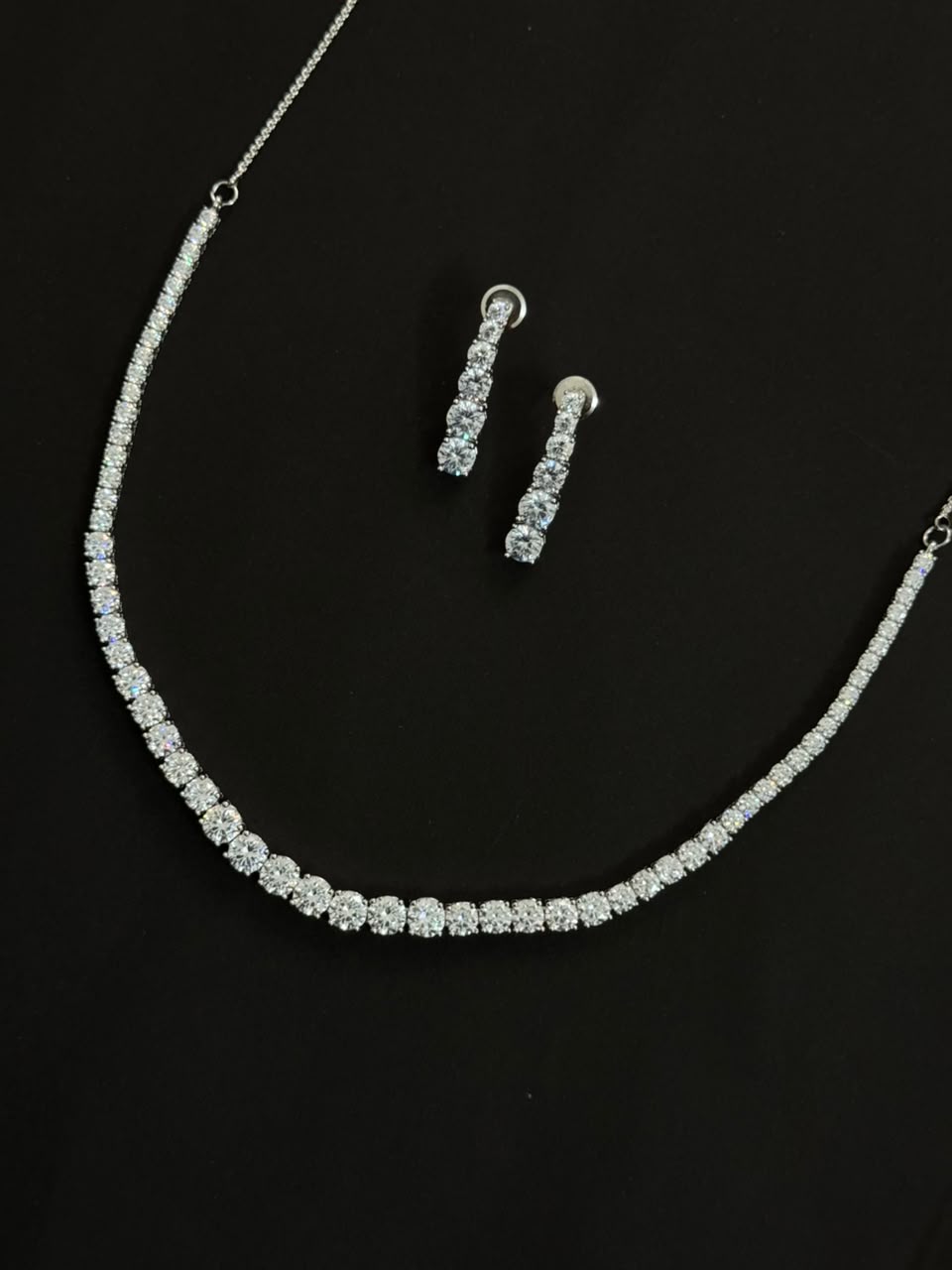 SILVER Statement Necklace