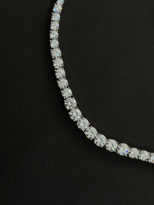 SILVER Statement Necklace