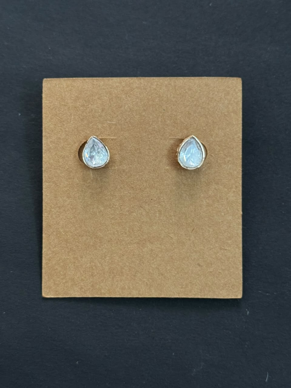 Solitaire Stud Earrings