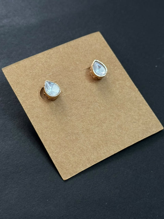 Solitaire Stud Earrings