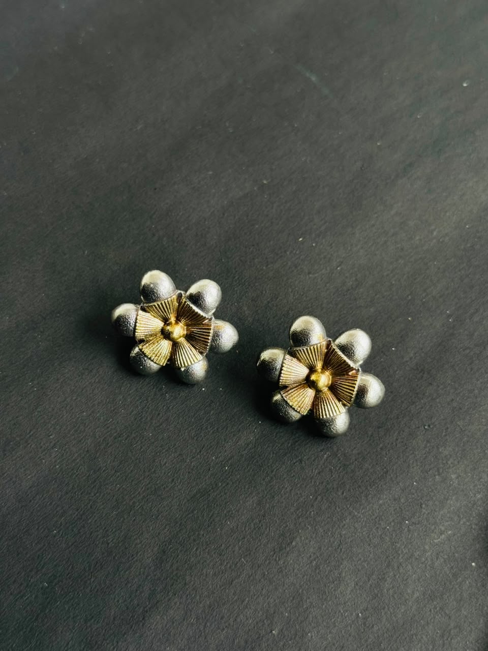 Floral Heritage Dual-Tone Necklace Set