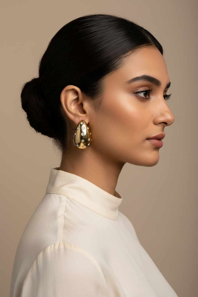 Earrings stainless steel