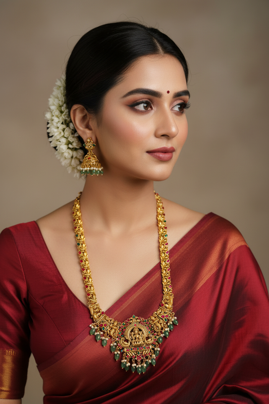 Temple  long Necklace