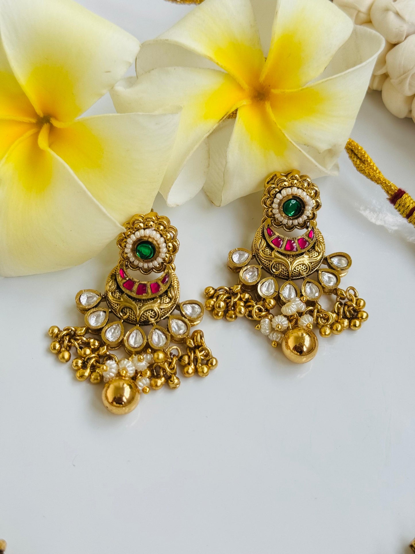 Rajwadi heritage necklace