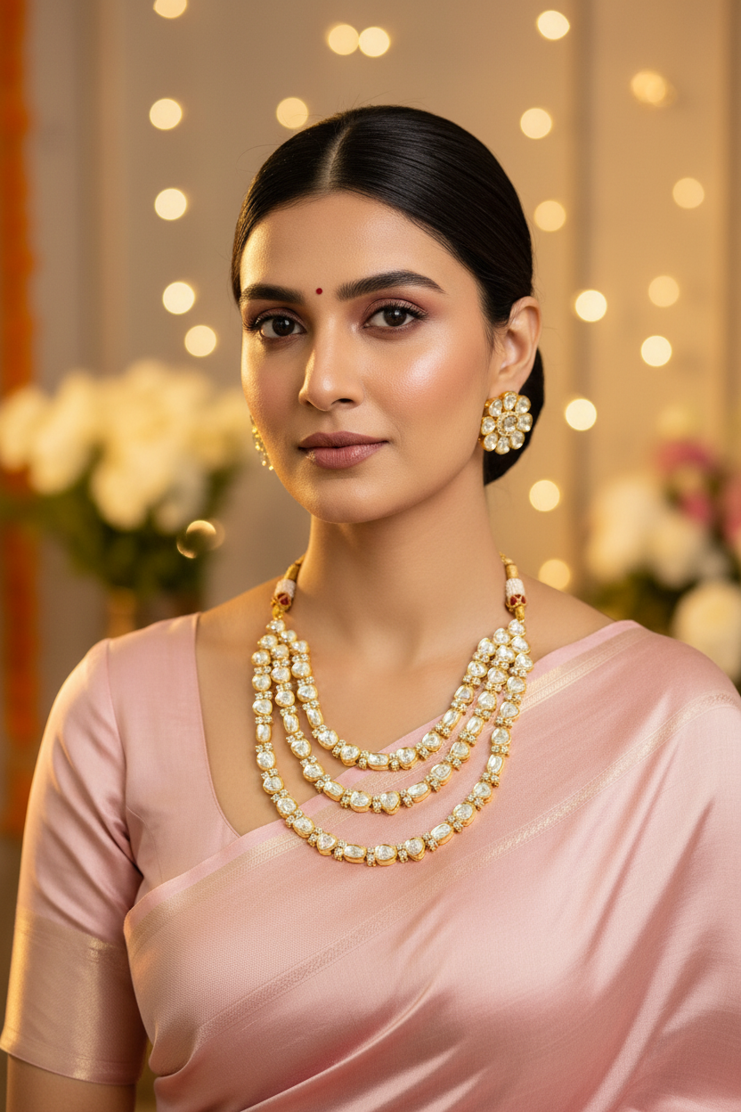 Uncut polki Necklace