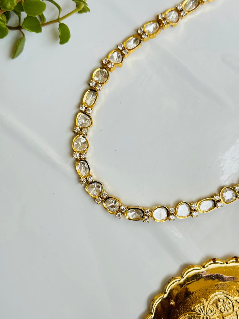 Uncut polki Necklace