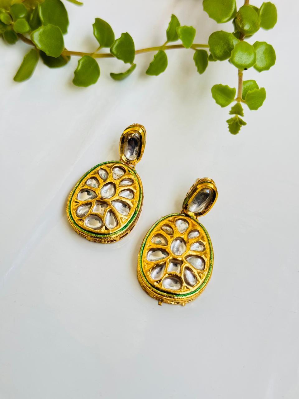 Earring  kundan
