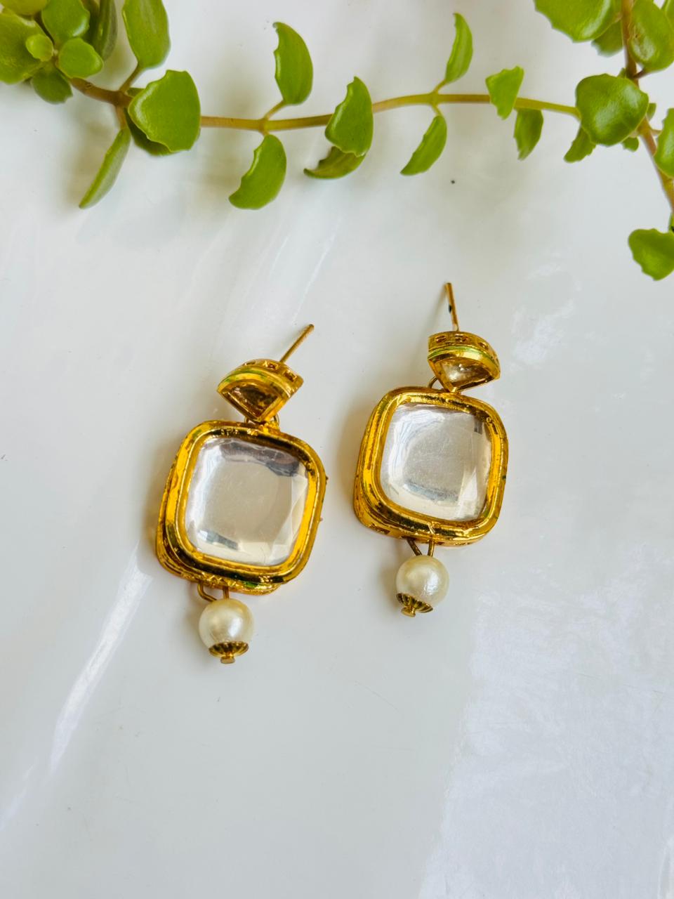 Earring  kundan