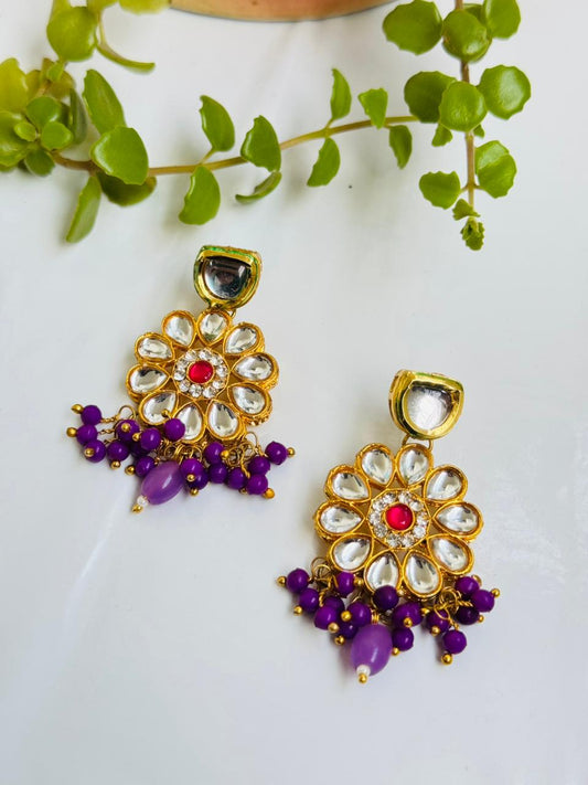 Earring  kundan