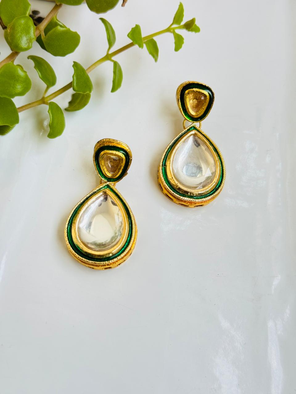 Earring  kundan