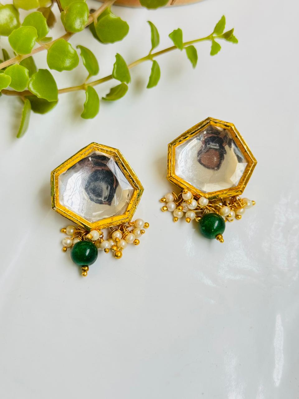 Earring  kundan