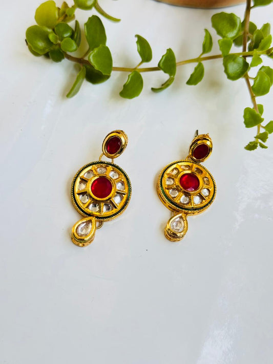 Earring  kundan