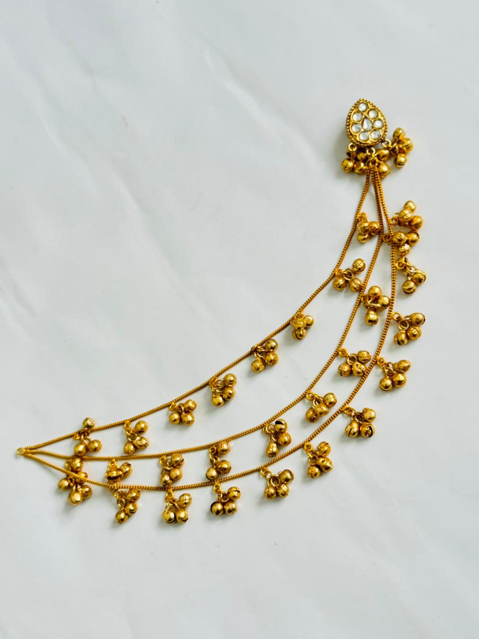 kashmiri EARRING with chain