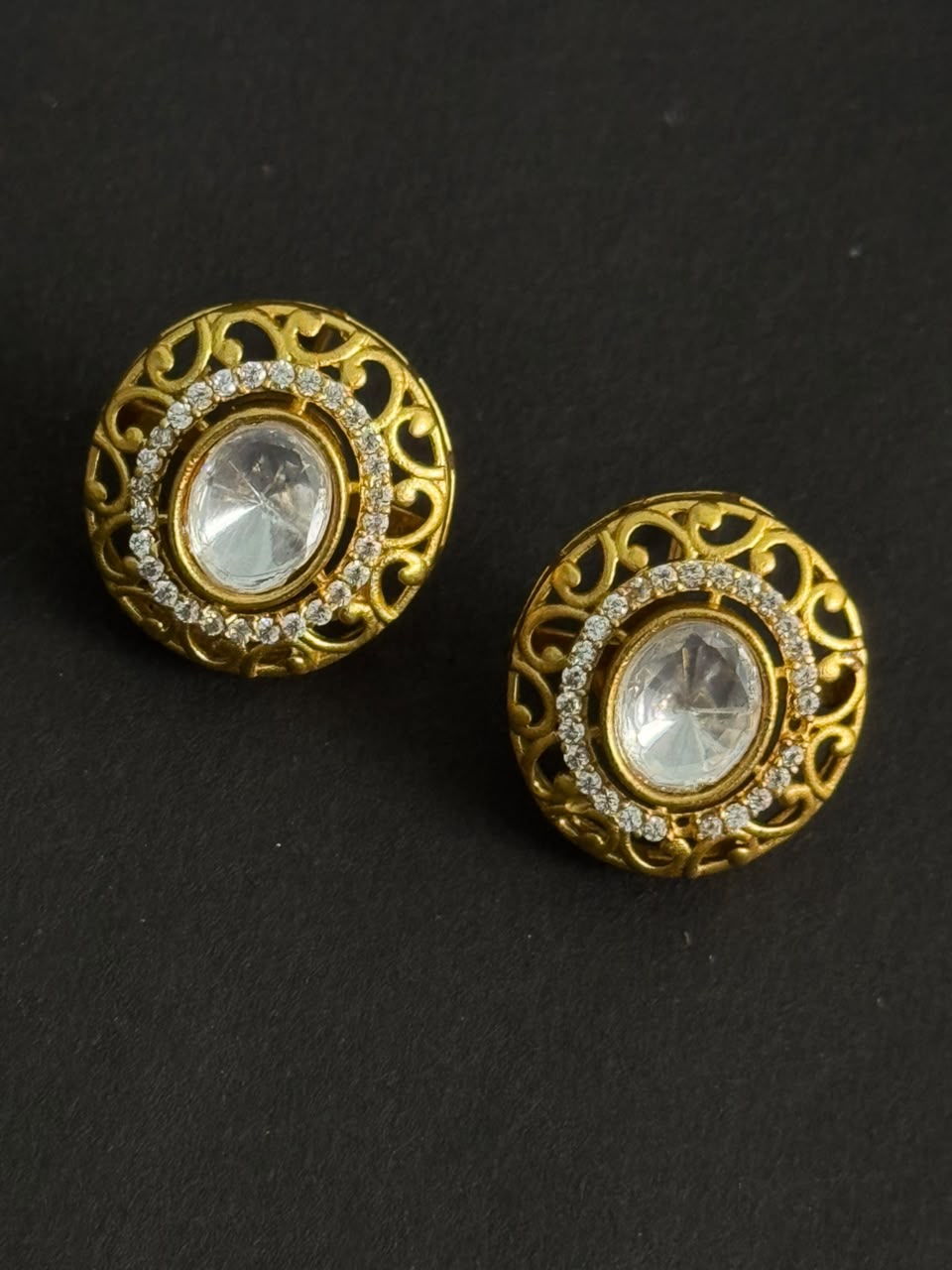 Royal Filigree Kundan Necklace Set