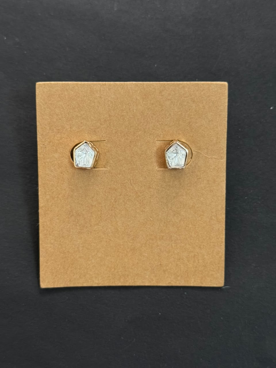 Solitaire Stud Earrings