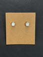 Solitaire Stud Earrings