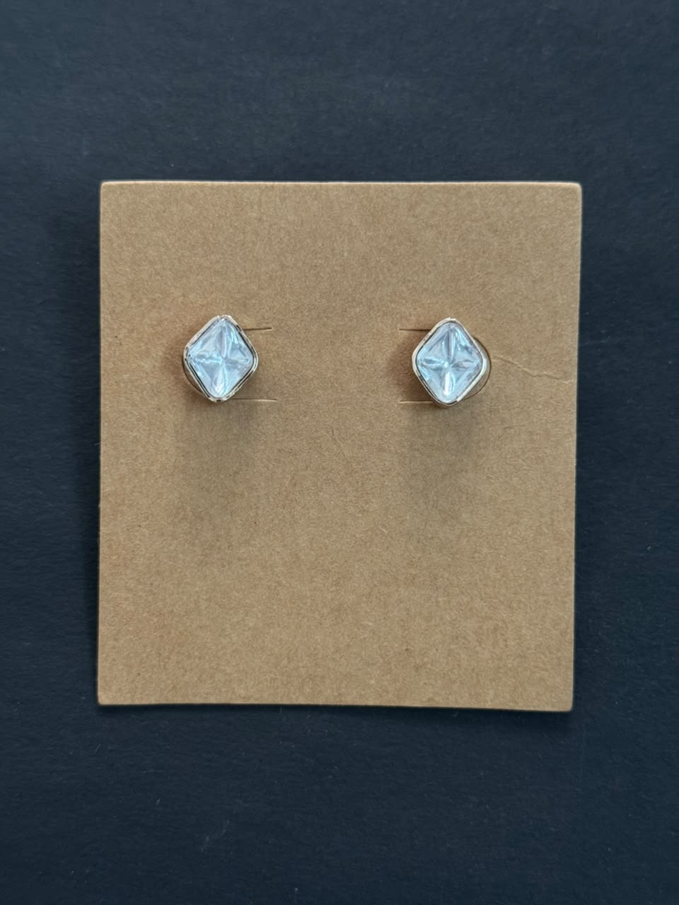Solitaire Stud Earrings