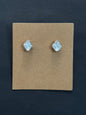 Solitaire Stud Earrings