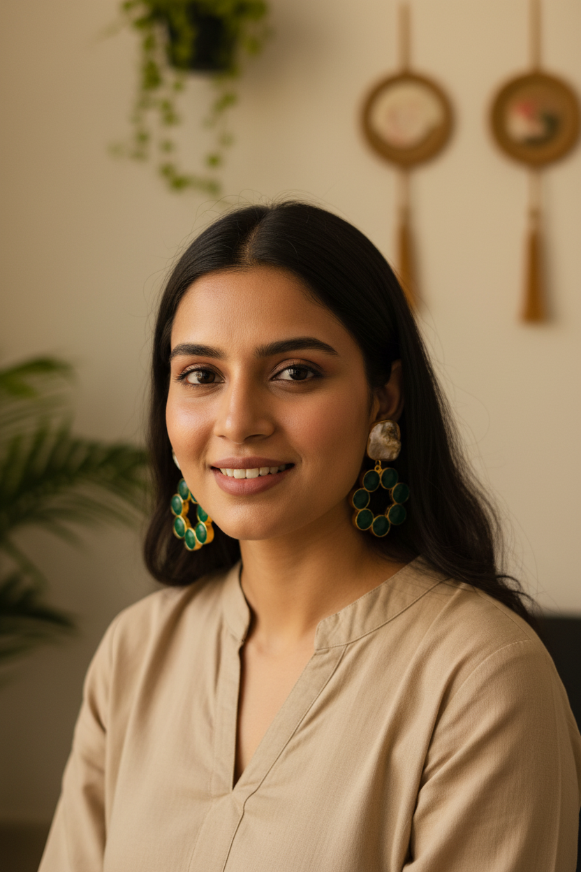 Brass EARRING