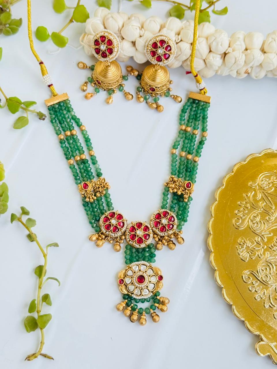 Uncut polki Necklace
