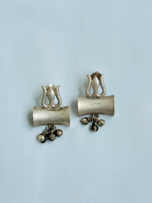 Trishul Earring with damroo