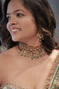 Bhavisha Jadau Necklace choker