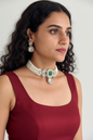 Polki  choker Necklace
