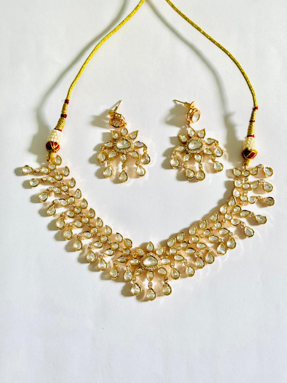 Uncut polki Necklace (best seller)