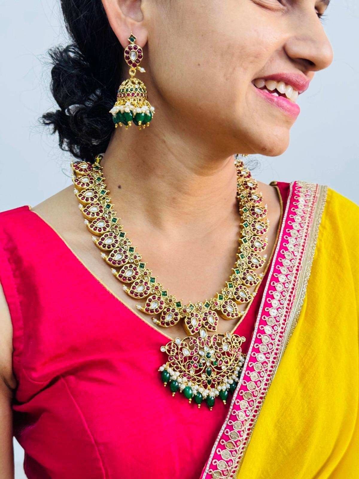 Parampara jadau necklace