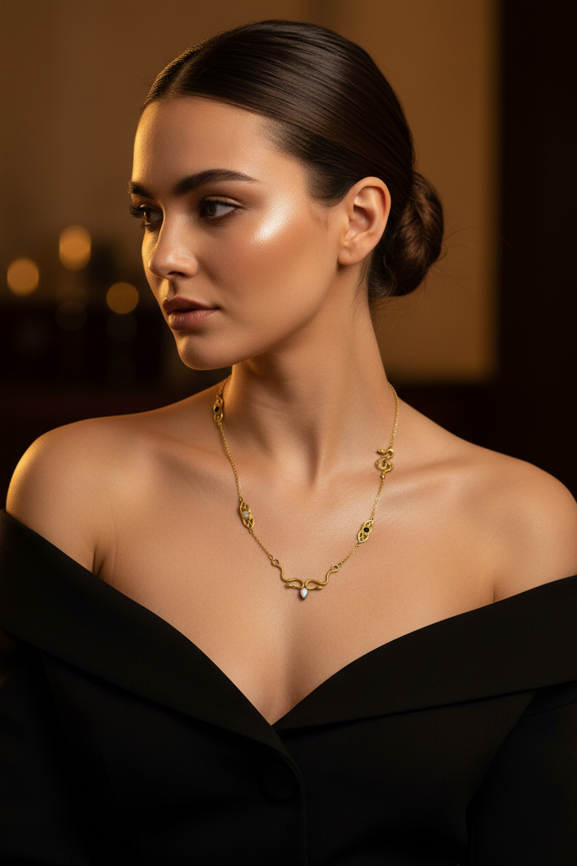 Serpentine Grace Necklace