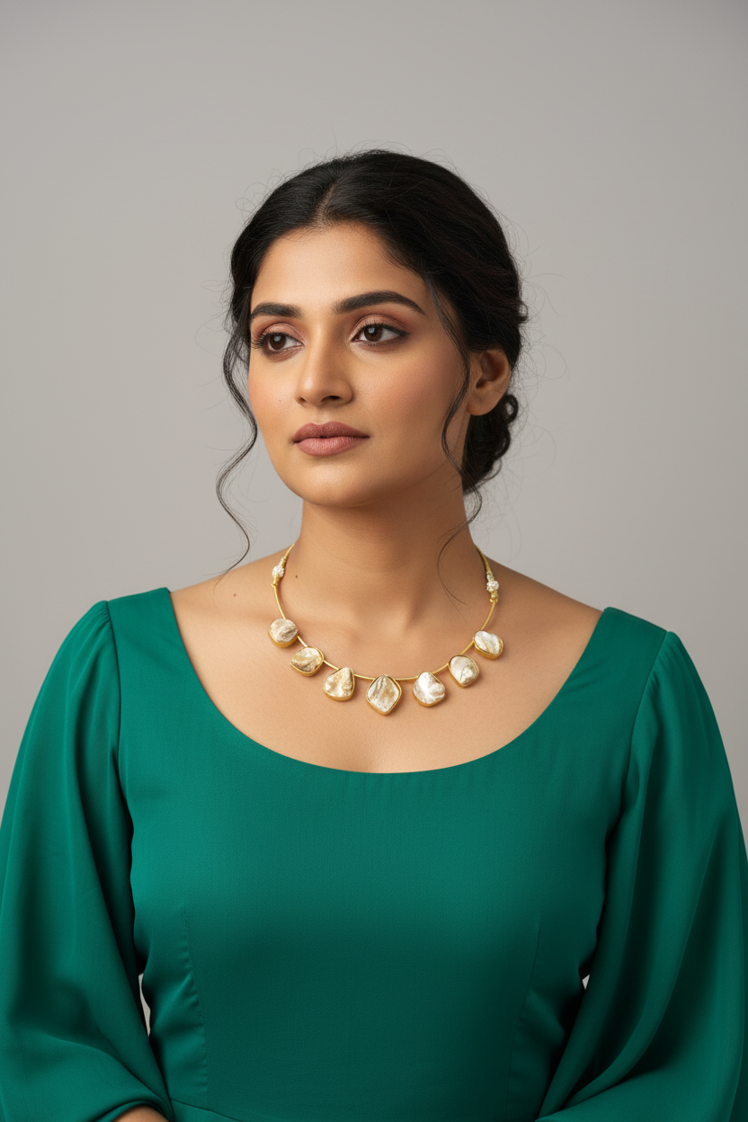 Mother of pearl necklace